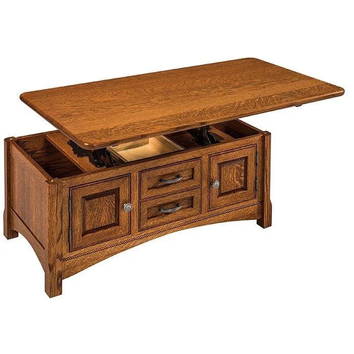 West Lake Amish Lift Coffee Table