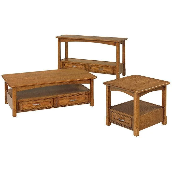 West Lake Open Amish Occasional Tables