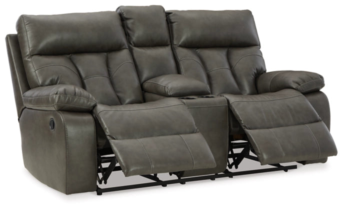 Willamen Reclining Loveseat with console