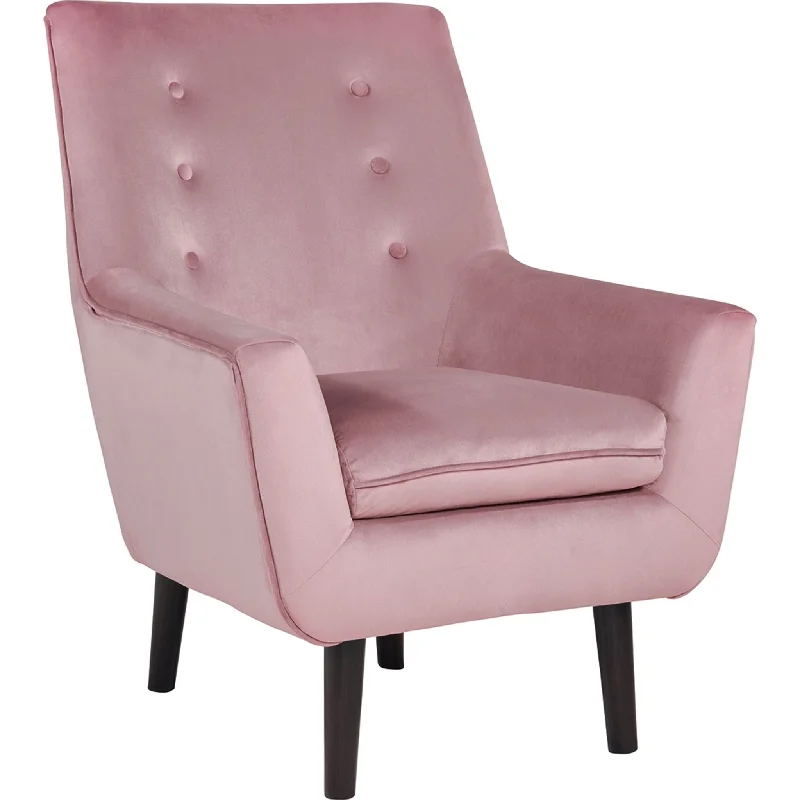 Zossen Accent Chair - Pink