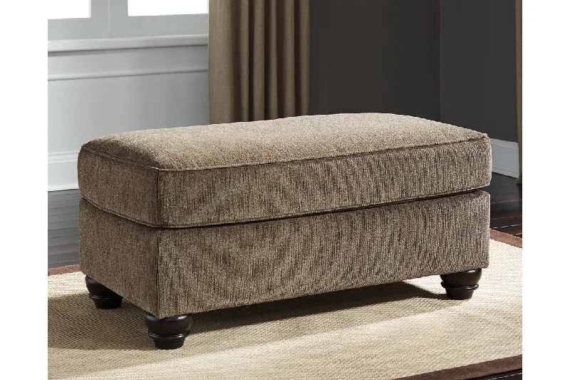 Braemar Brown Ottoman