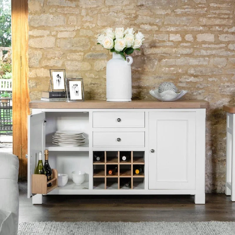 Clanfield White Large Sideboard