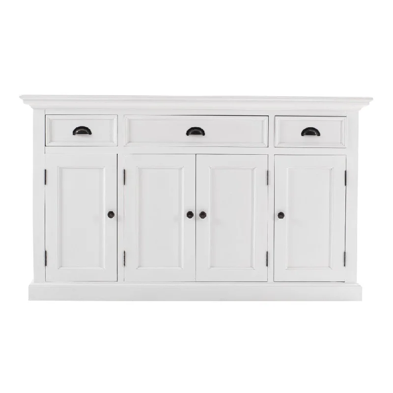 Large Modern Farmhouse White Cabinet