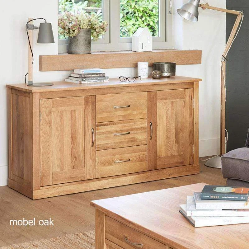 Mobel Oak Large Sideboard