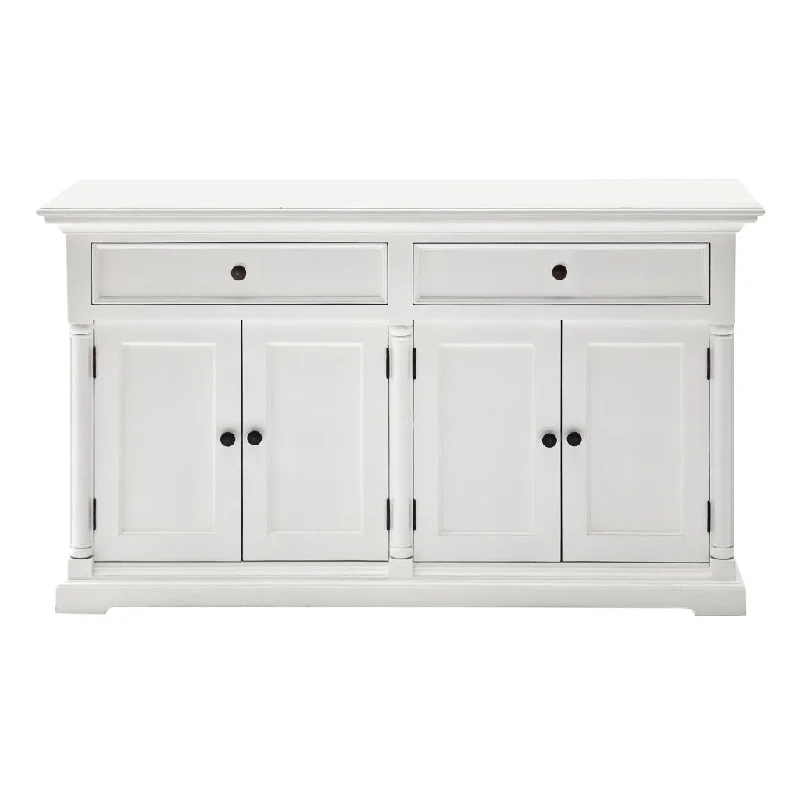 Modern Farm White Two Door Buffet Server