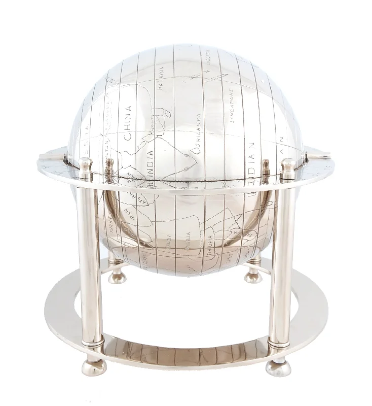 16" X 16" X 15" Aluminium Globe