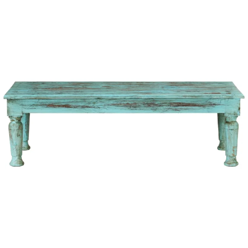 Coffee Table Living Room Coffee Accent End Table Solid Wood Reclaimed