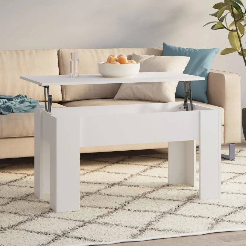 Coffee Table Lift Top End Table Accent Side Sofa Table Engineered Wood