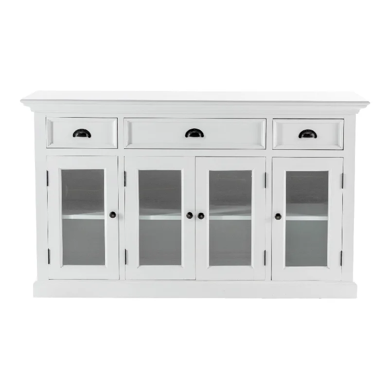 Modern Farmhouse White Buffet Server